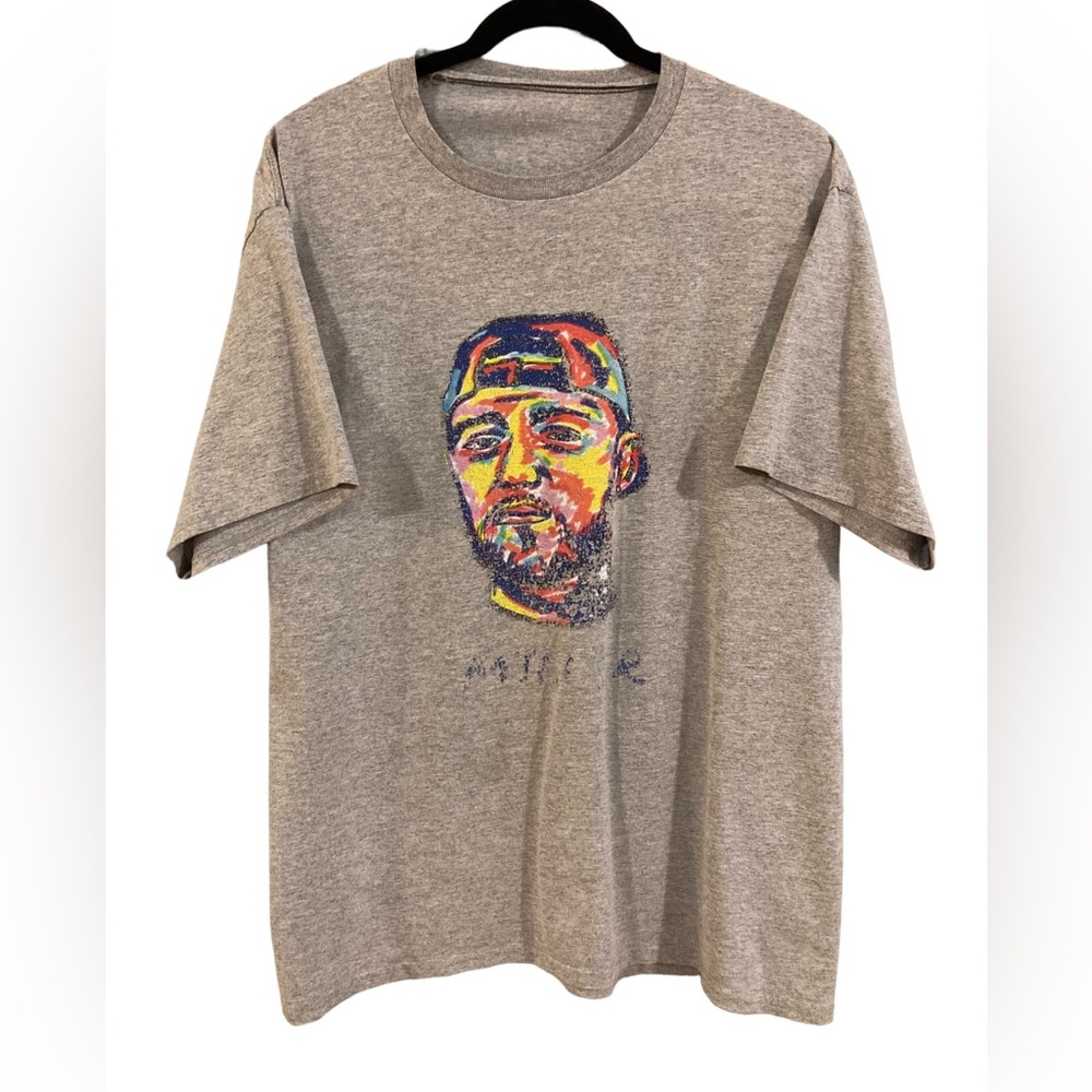 Vintage Mac Miller T-Shirt - Large - Grey